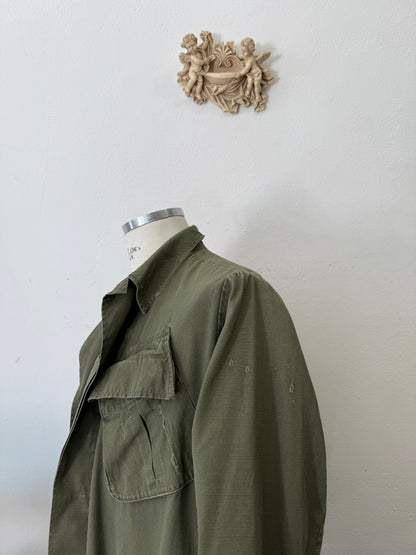 Vintage 60’s Jungle Jacket Rip Stop Us Army “M/L”