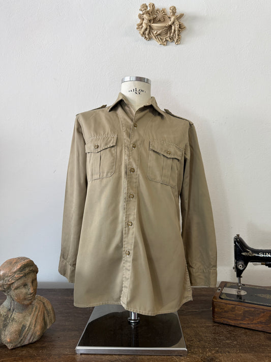 Vintage Italian Army Shirt “S/M”