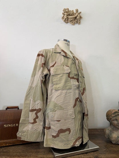 Vintage BDU Camo Jacket Ripstop US Army – L/XL