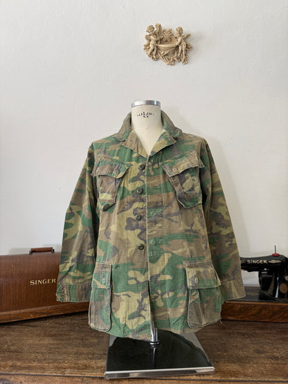 Vintage 60’s Ripstop Jungle Jacket Us Army “M/L”