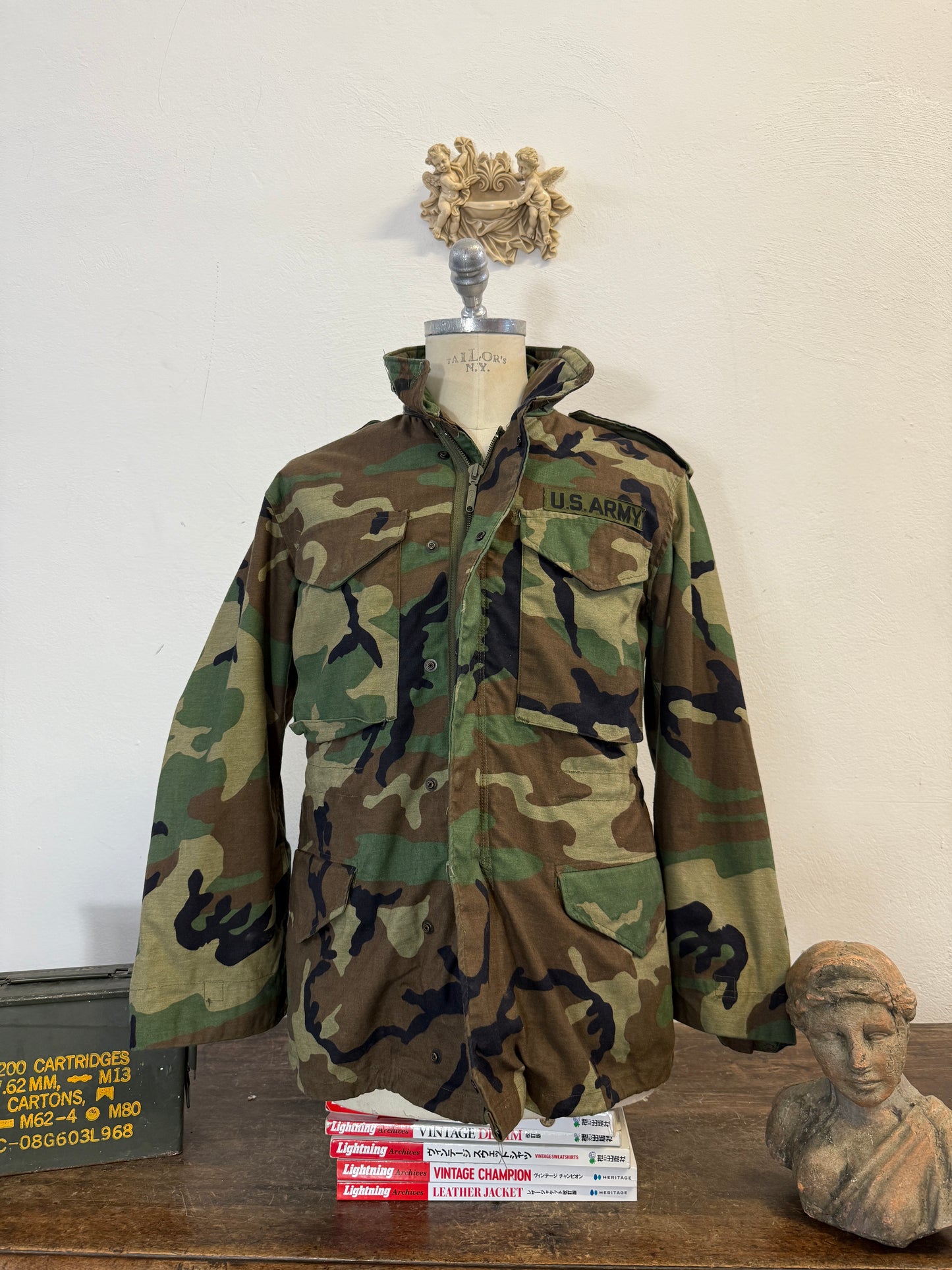 Vintage Woodland Field Jacket M65 Us Army “S”