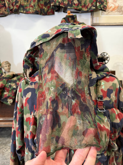 Vintage Swiss Army Camo Jacket M70 “XL”