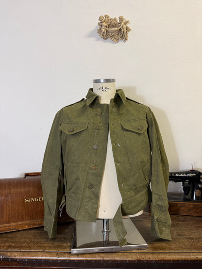 Vintage 50’s Selvedge British Army Jacket “S”