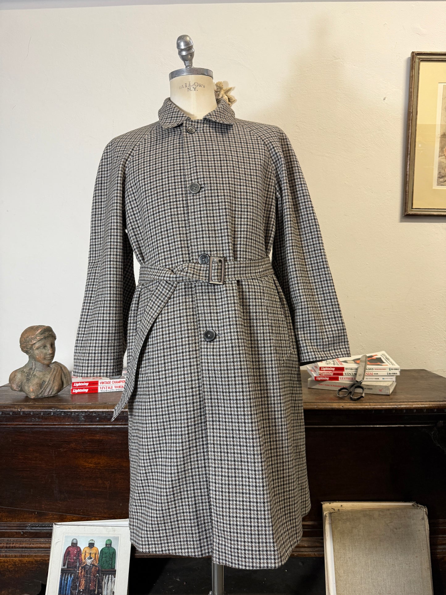 Vintage Reversible Coat “S/M”