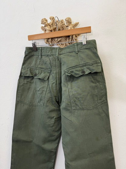 Vintage Og 107 Us Army Fatigue Pants “W32”