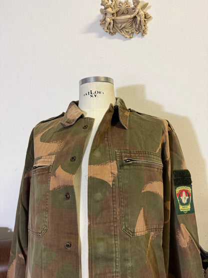 Vintage 90’s Hungarian Army Overshirt “XL”
