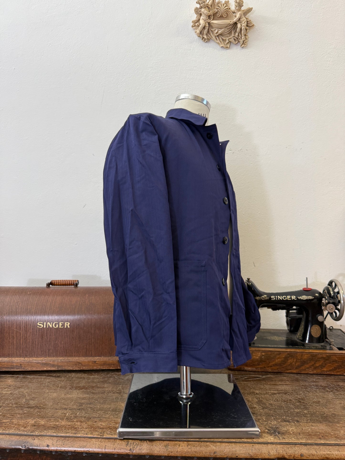 Deadstock 90’s German Army Work Jacket HBT “S/M”