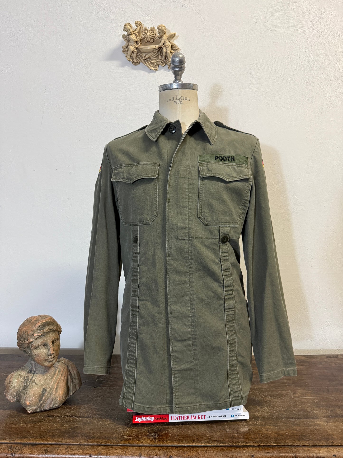 Vintage German Army Moleskin Jacket “L”