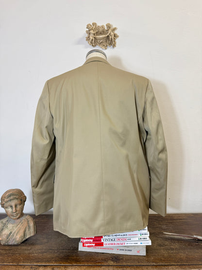 Vintage German Navy Double Breasted Jacket “L/XL”