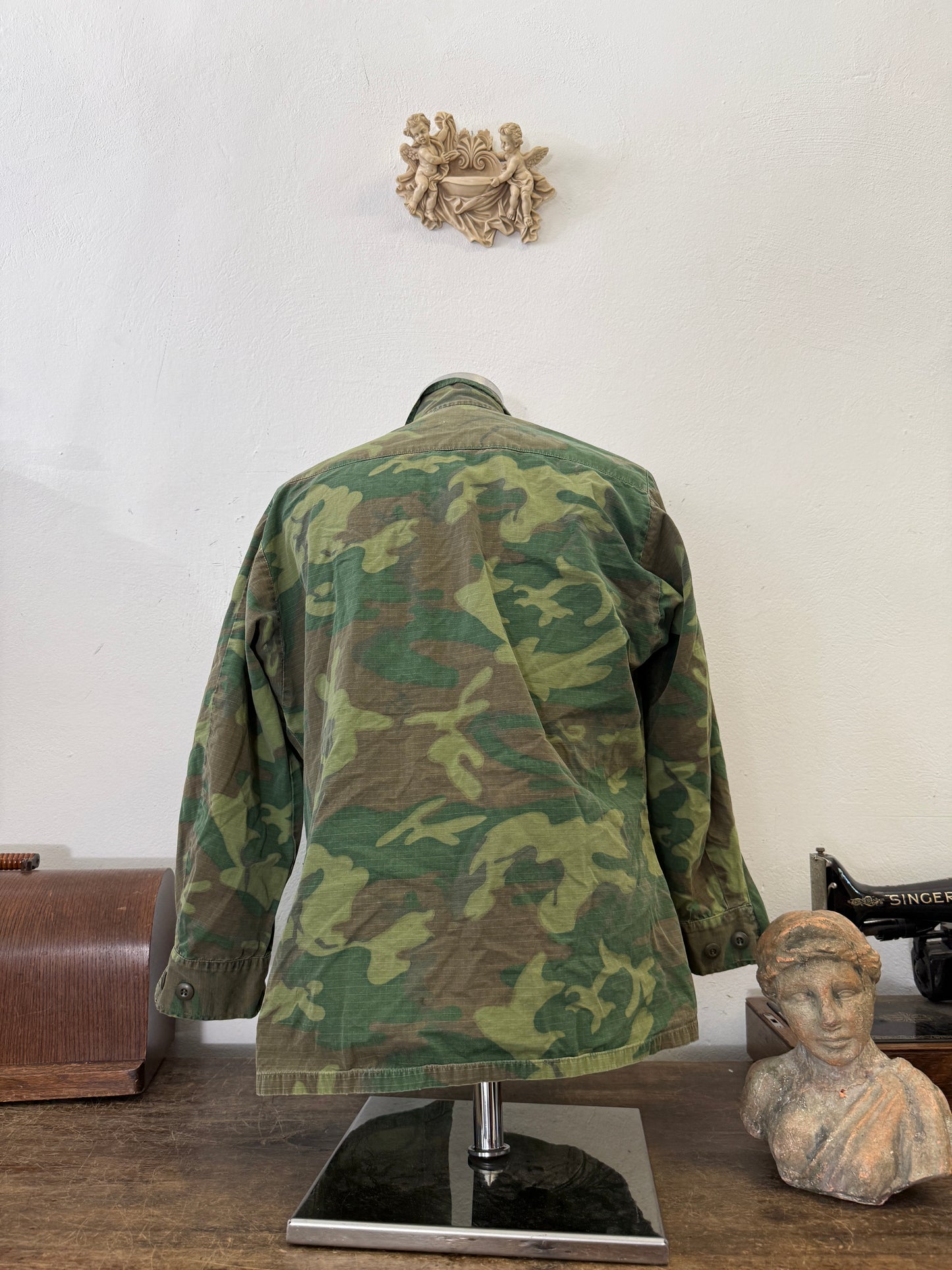 Vintage 60’s Ripstop Jungle Jacket ERDL Us Army “M”