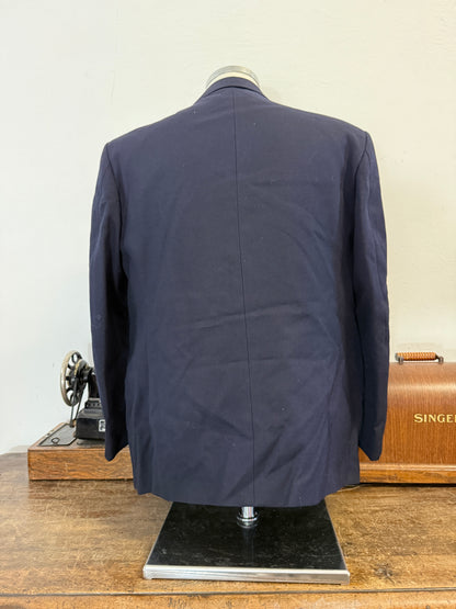 Vintage 00’s Italian Navy Double Breasted Jacket “M”
