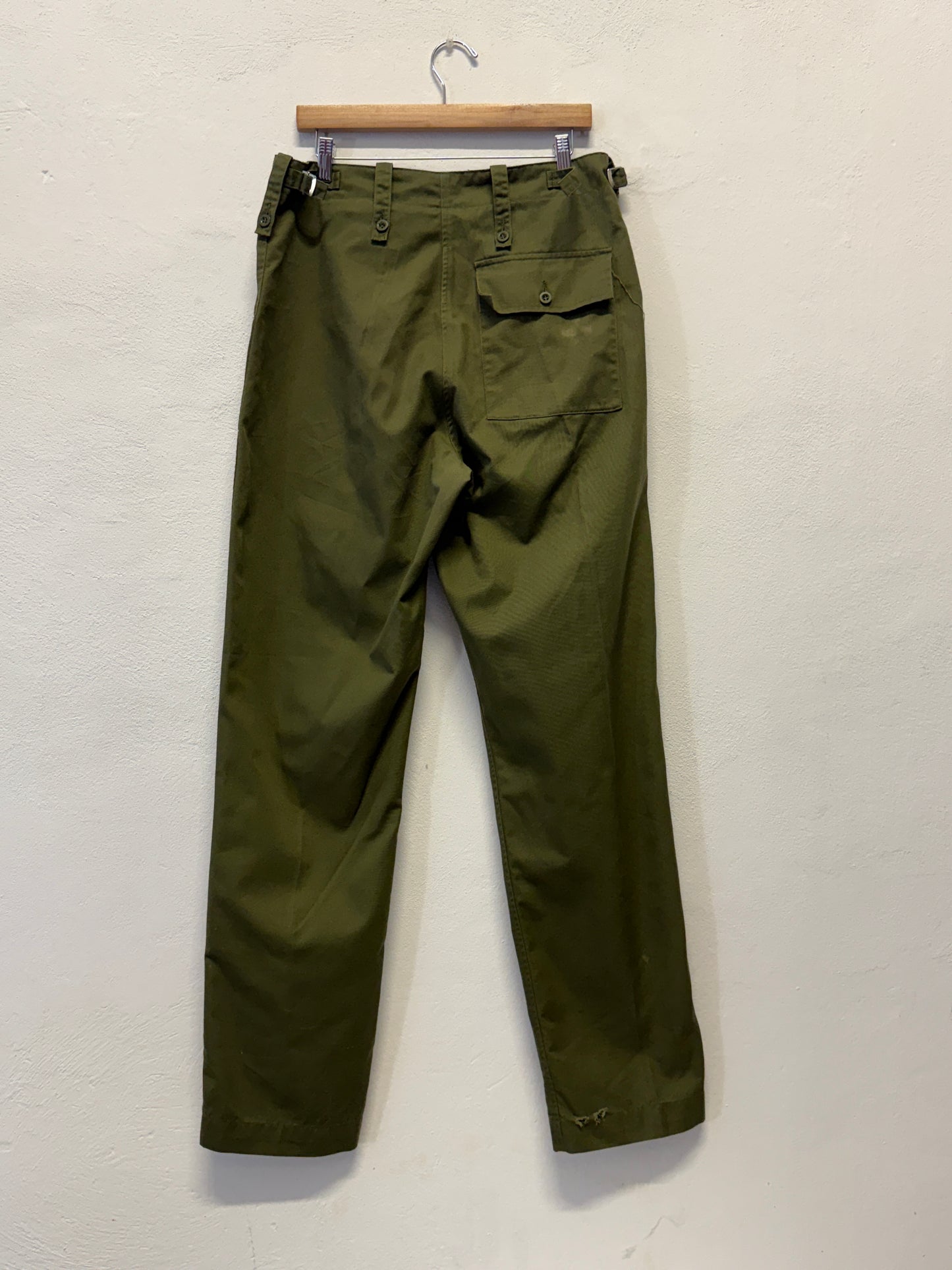Vintage British Fatigue Army Pants “W34”