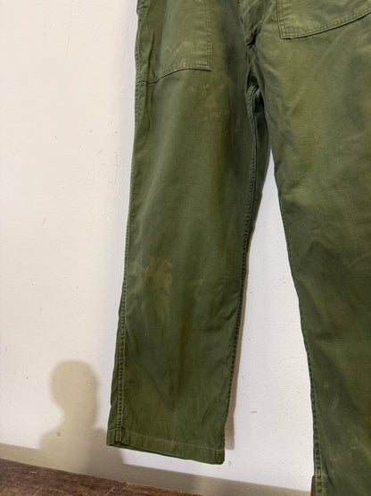 Vintage Og 107 Us Army Fatigue Pants “W34”