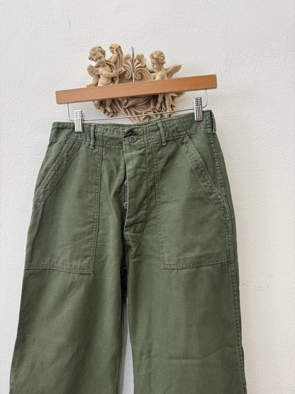 Vintage Og 107 Us Army Fatigue Pants “W27”