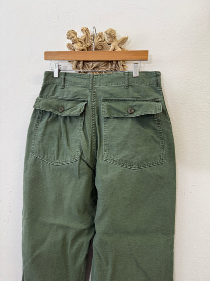 Vintage Og 107 Us Army Fatigue Pants “W31”