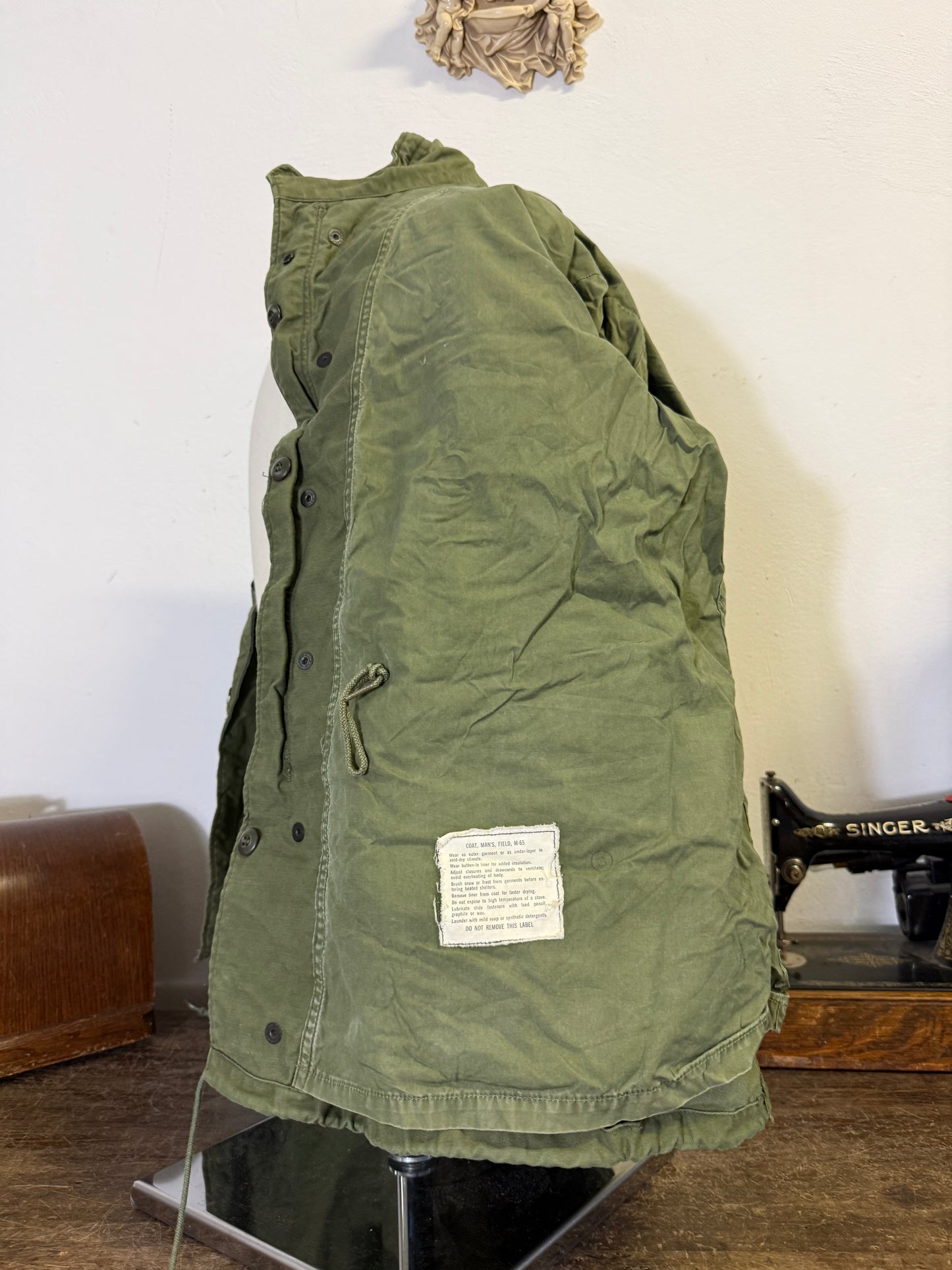 Vintage Field Jacket M65 Us Army “L”