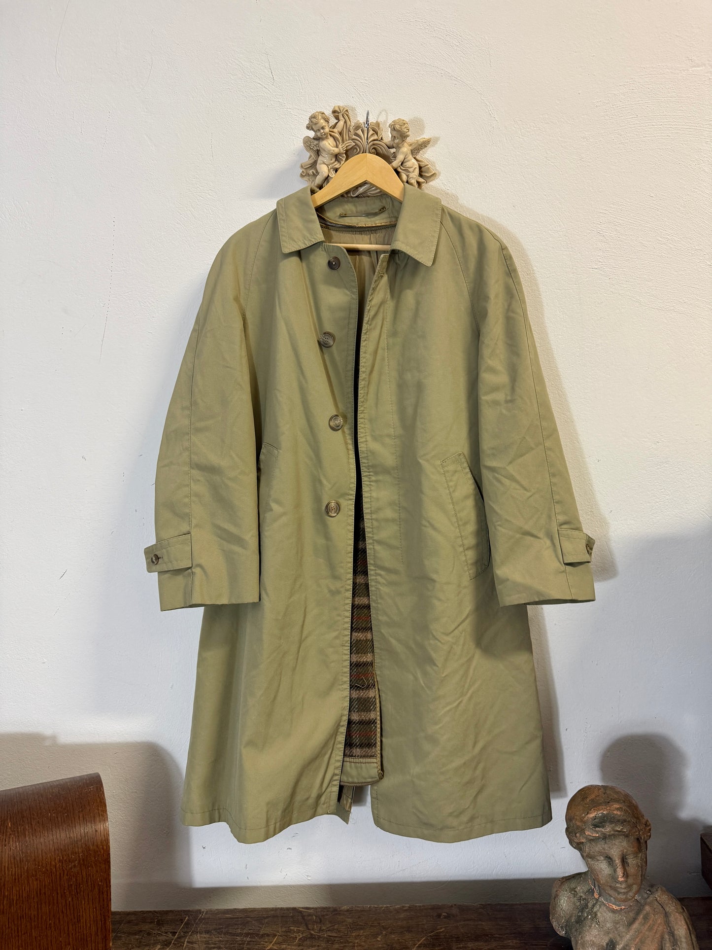 Vintage Raglan 70’s Coat “S/M”