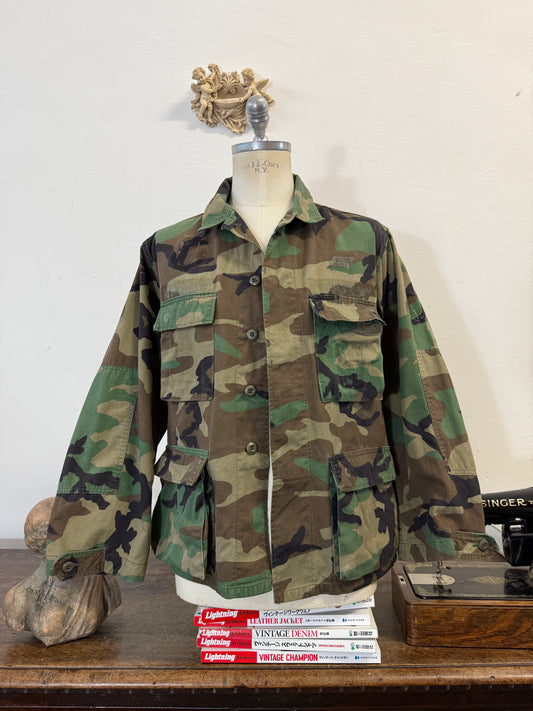 Vintage Woodland Jacket Us Army “M”