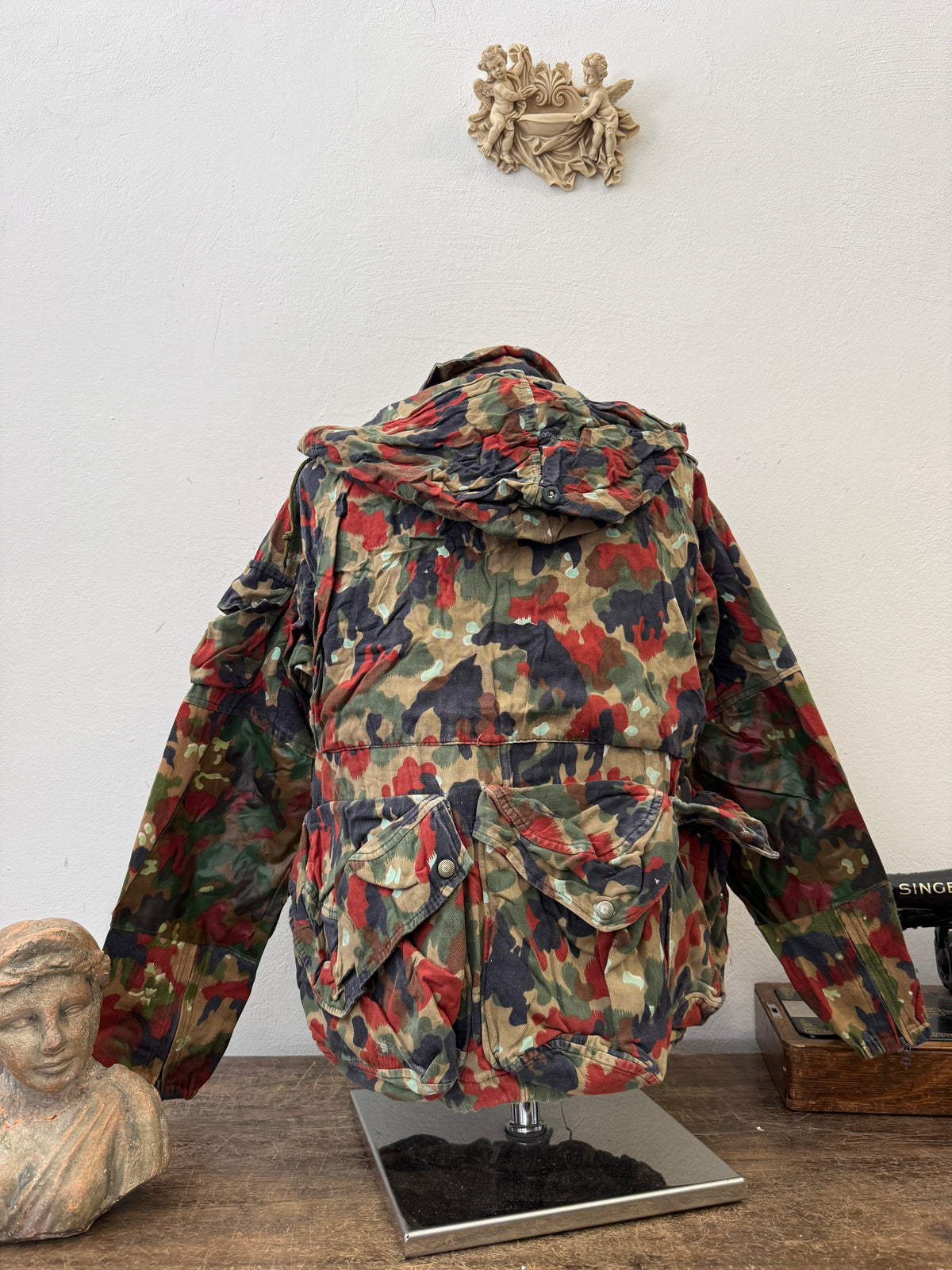 Vintage Swiss Army Camo Jacket M70 “L”