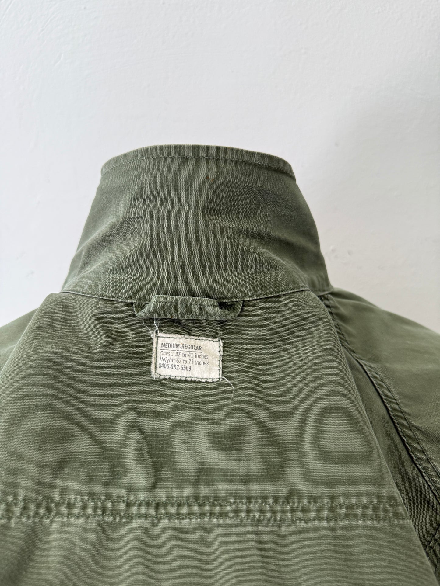 Vintage 60’s Jungle Jacket Popeline Us Army “M/L”