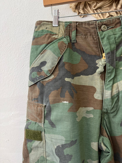 Vintage Woodland Cargo Pants M65 Us Army “W31”