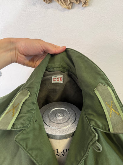 Vintage 70’s Swedish Army Jacket “M”