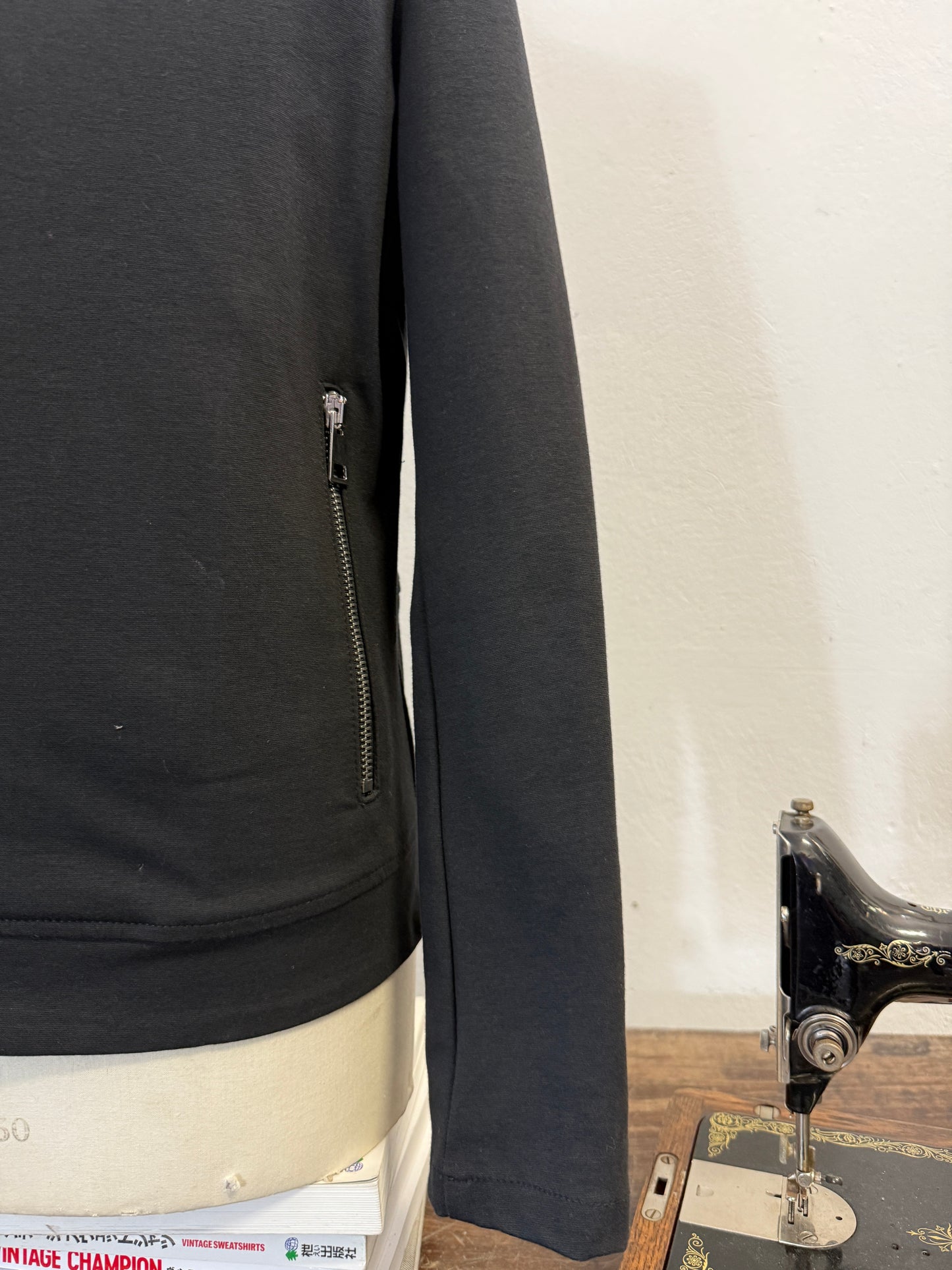 Fabric Biker Jacket “M”