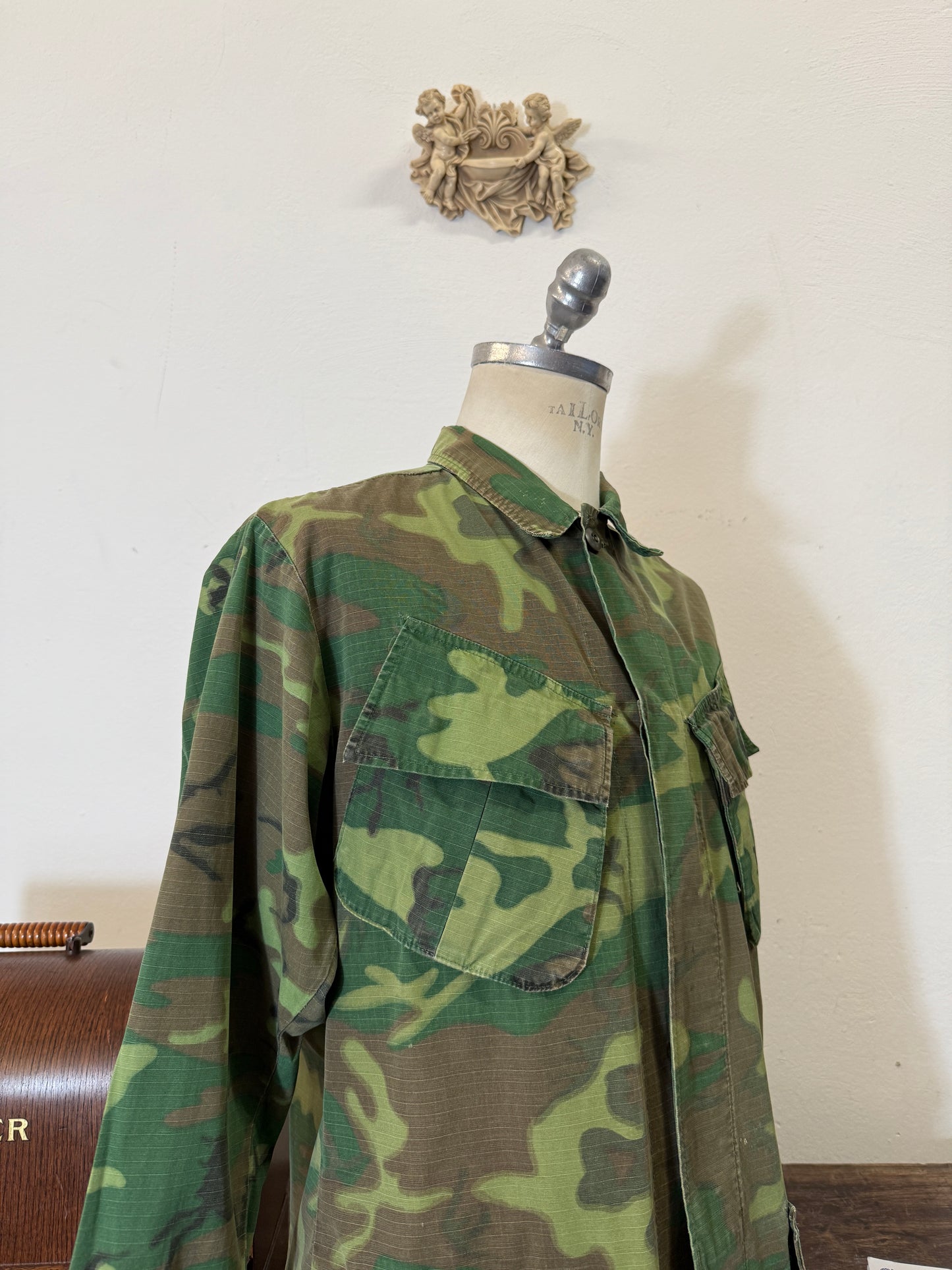 Vintage USMC Jungle Jacket ERDL - M/L