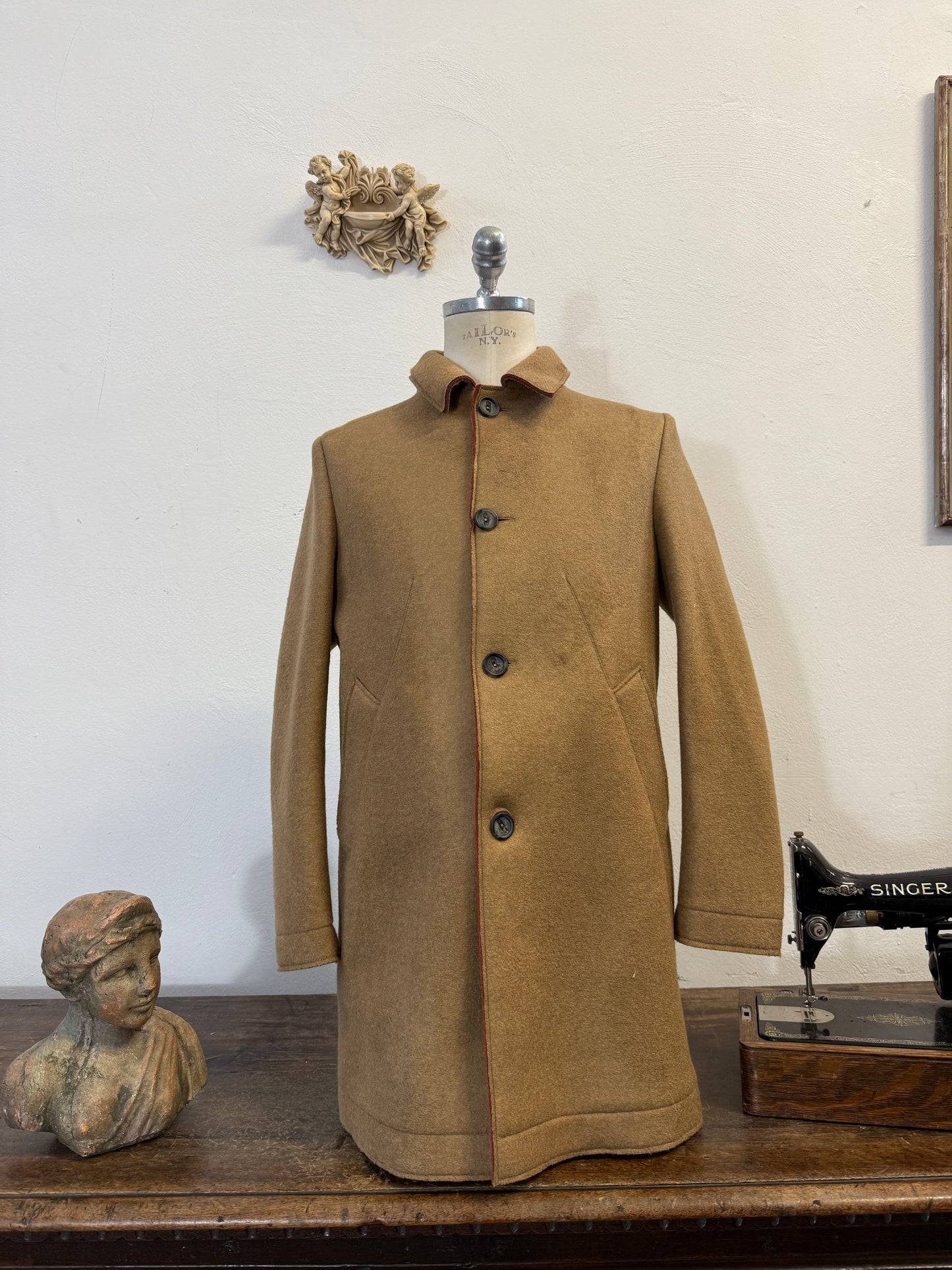 Bicolore Coat “S/M”
