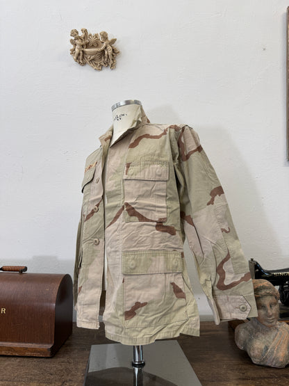 Vintage BDU Camo Jacket Ripstop US Army “S”