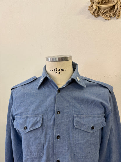 Vintage 90’s Italian Navy Shirt “M”