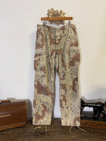 Vintage Desert Chocolate Cargo Pants Us Army “W36”