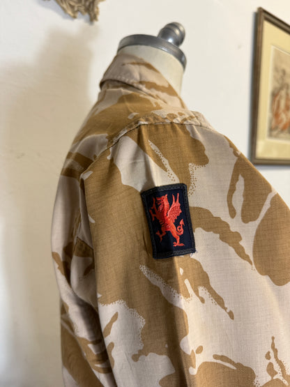 Vintage British Army Camo Jacket “M”