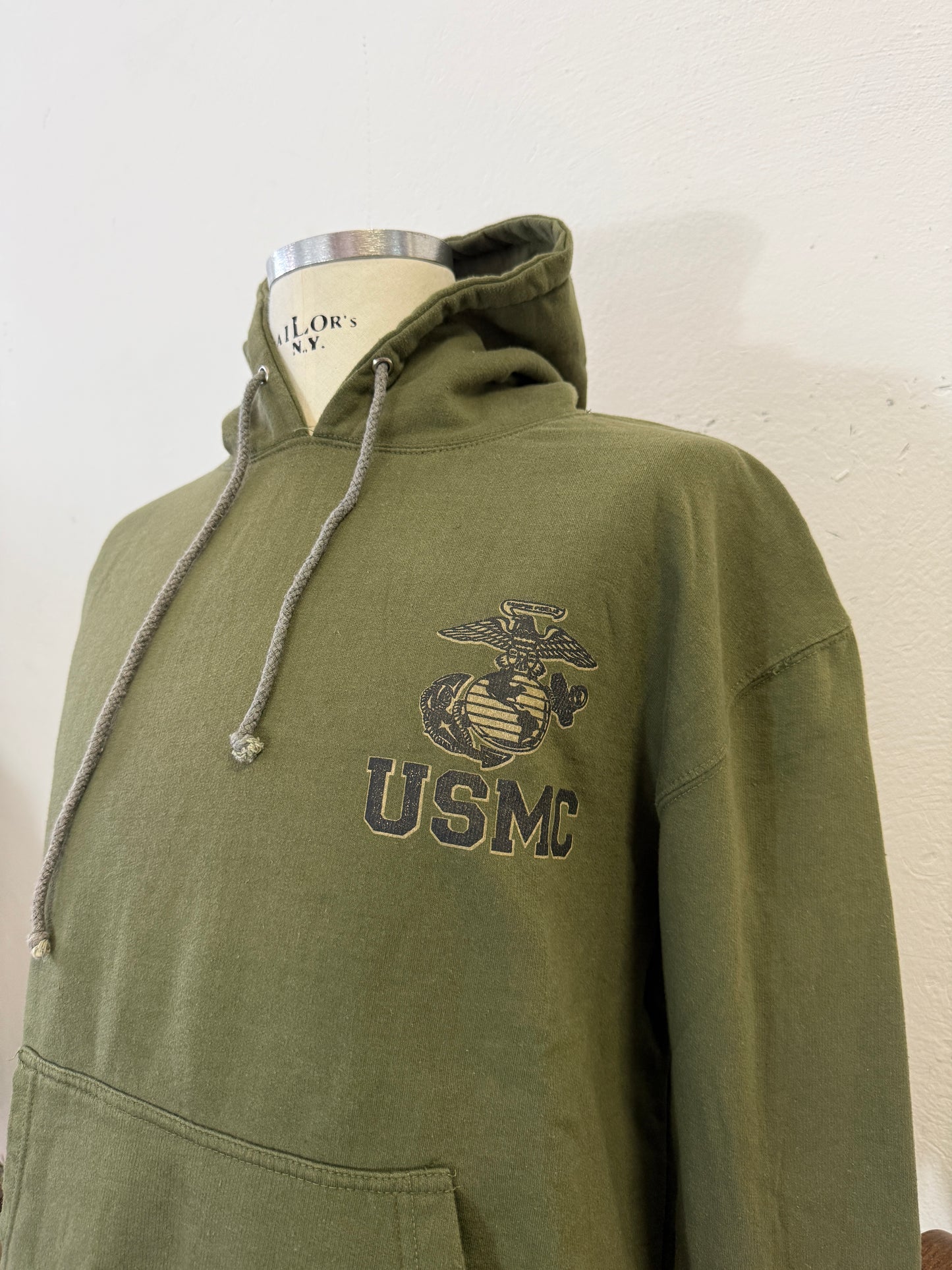 Vintage USMC Hoodie Made in Usa “L”