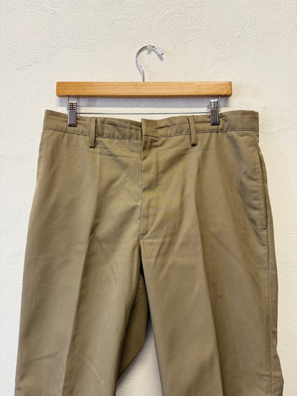 Vintage 80’s Italian Army Chino Pants “W34”