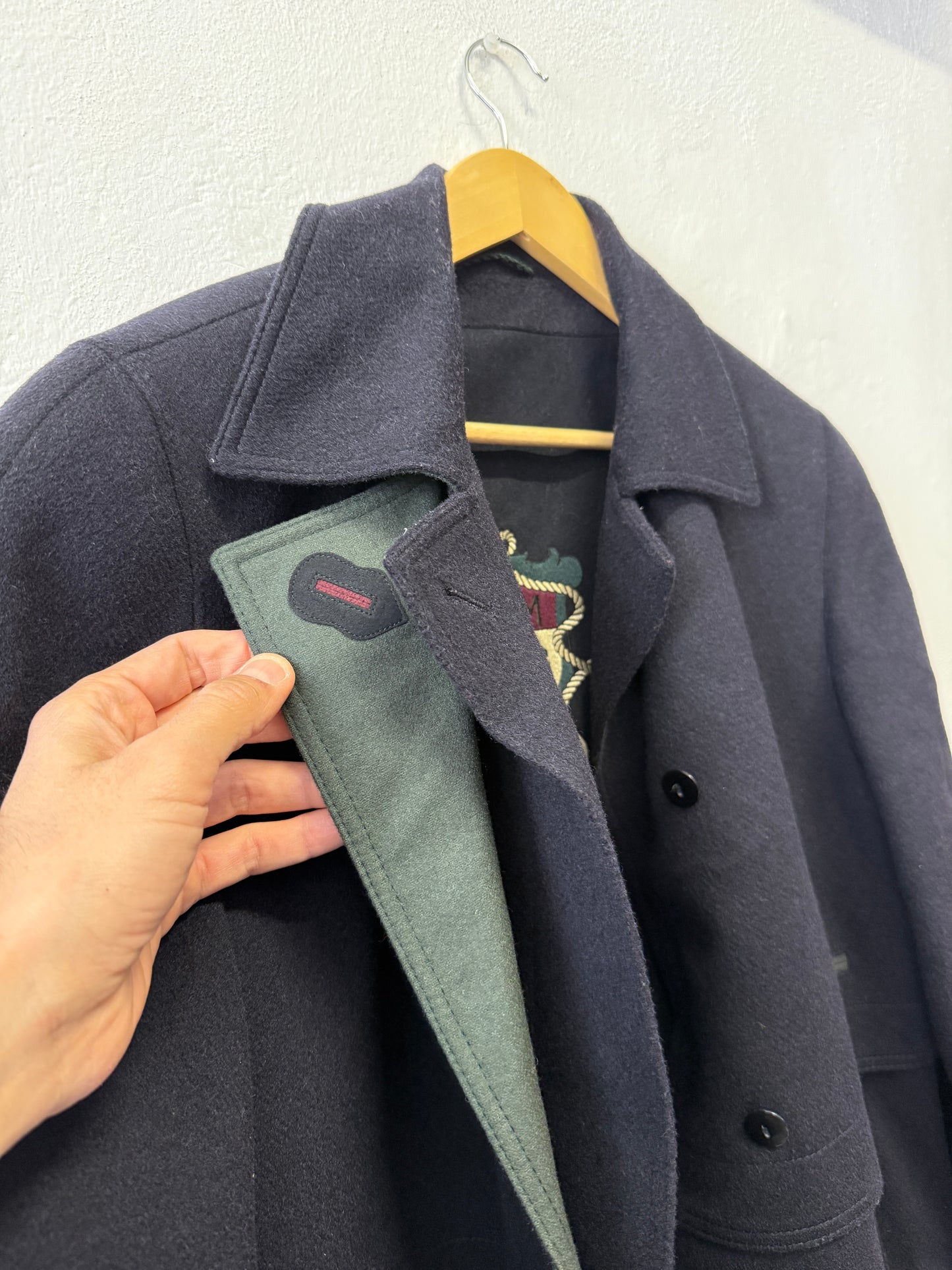 Vintage 80’s Woman Loden Coat “L”