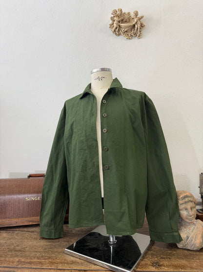 Vintage 80’s Woman Swedish Army Shirt - XL