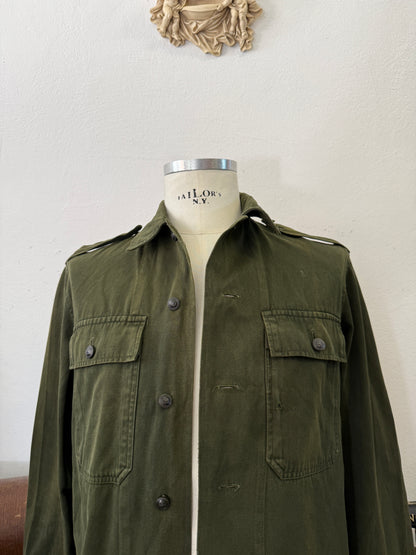 Vintage 80’s Faded Hungarian Army Shirt “S/M”