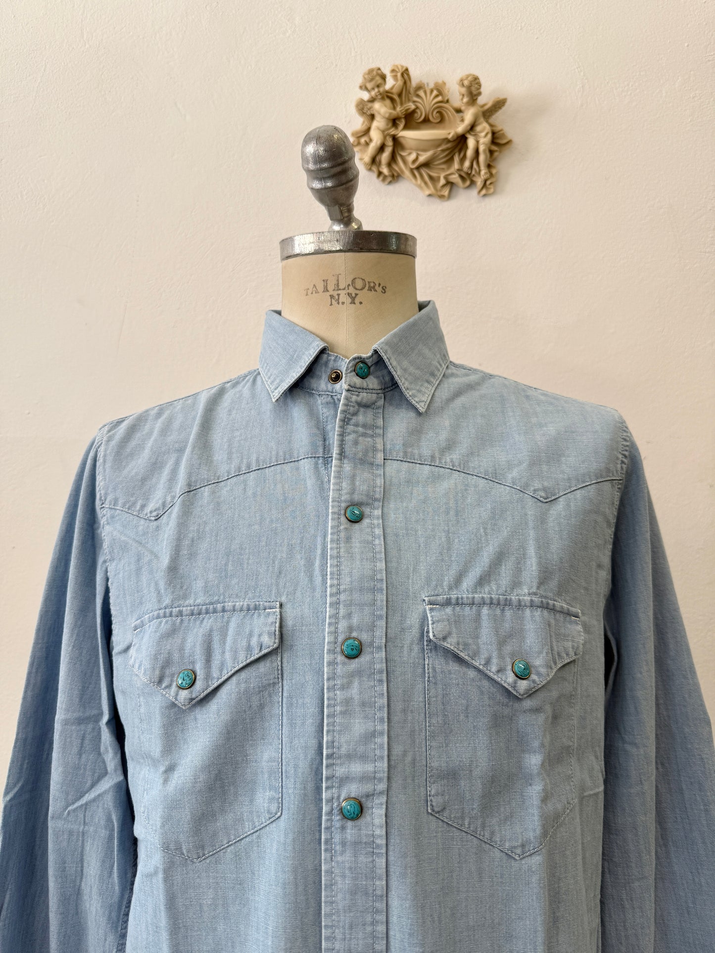 Western Chambray Shirt Flagstaff - Chesapeake’s
