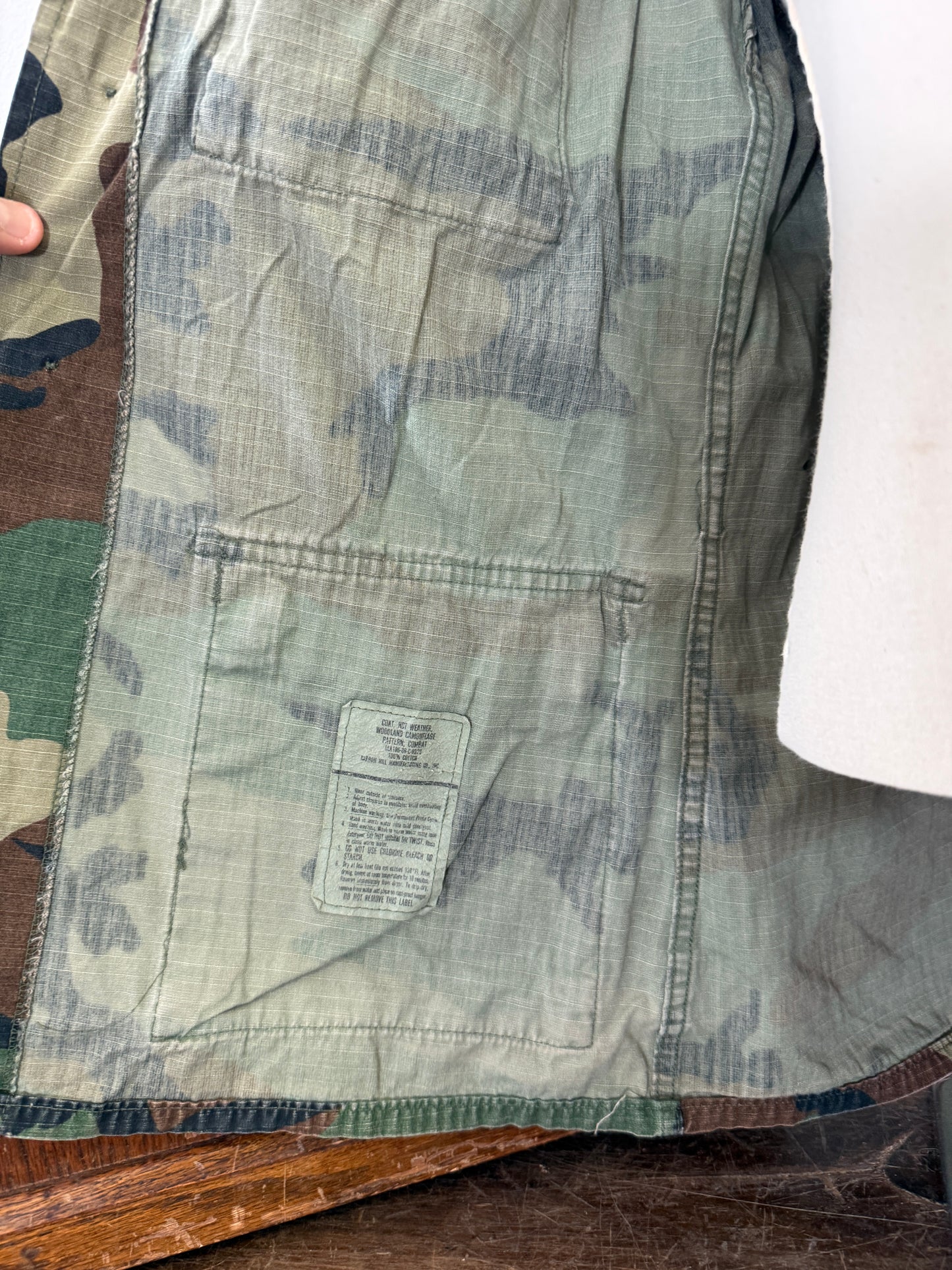 Vintage Ripstop Woodland Us Army Jacket “M/L”