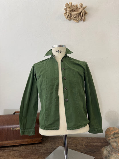 Vintage 80’s Woman Swedish Army Shirt - XS