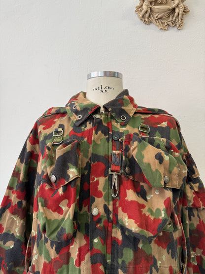 Vintage Swiss Army Camo Jacket M70 “L”