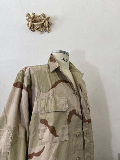 Vintage BDU Camo Jacket Ripstop US Army – L/XL