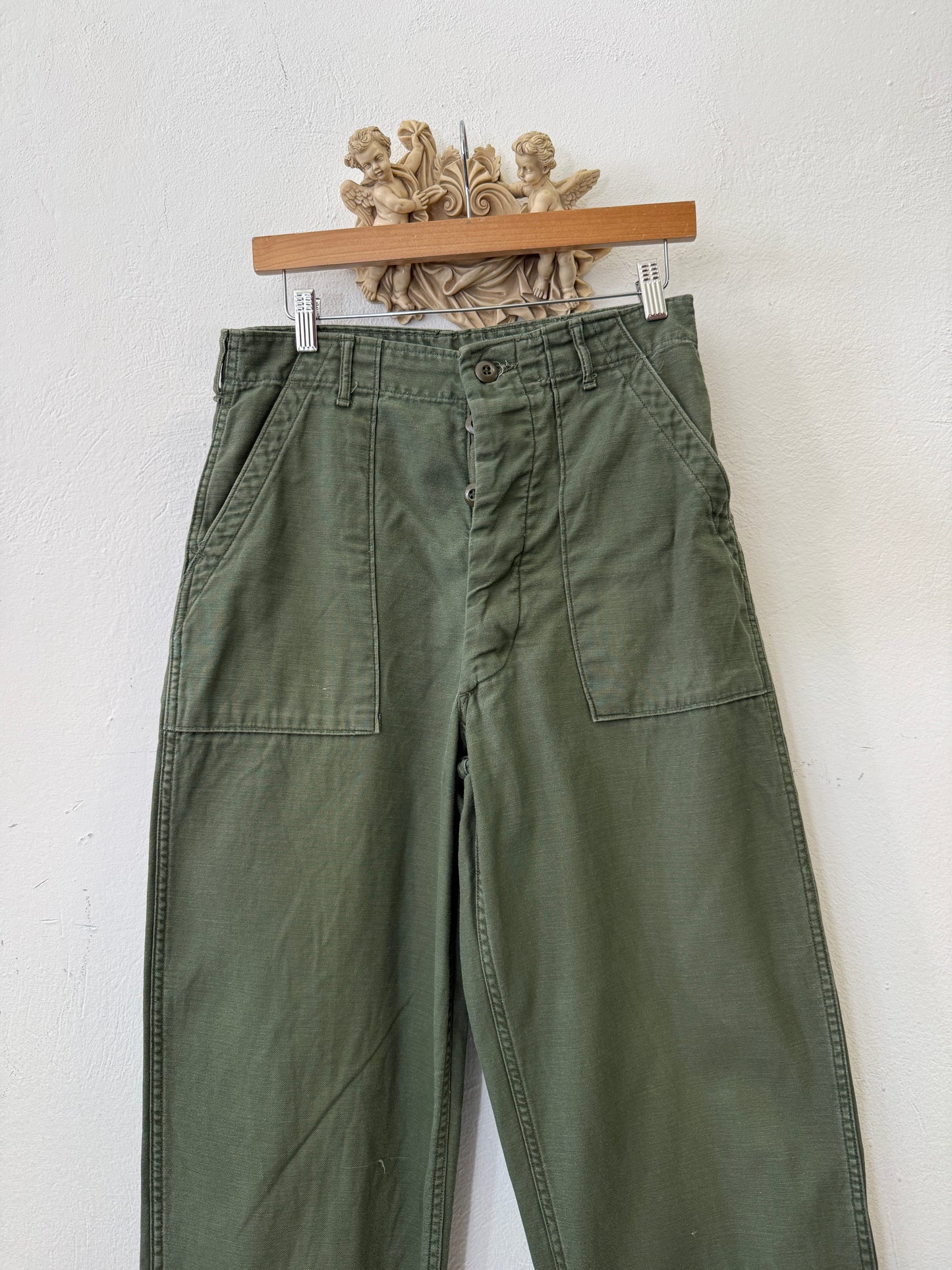 Vintage Og 107 Us Army Fatigue Pants “W29”