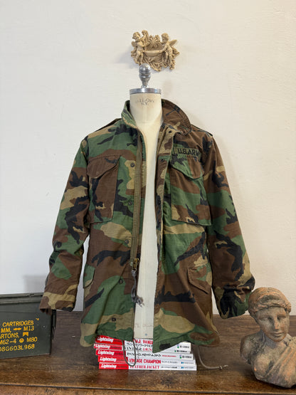 Vintage Woodland Field Jacket M65 Us Army “M”