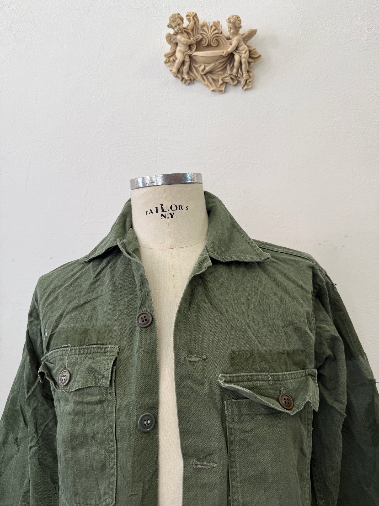 Vintage Og 107 Us Army Shirt “S”
