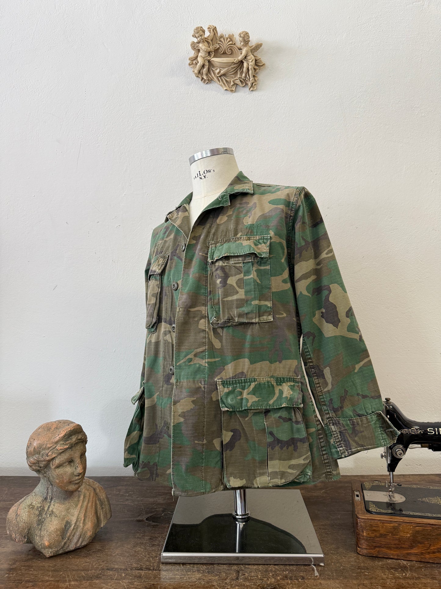 Vintage BDU Camo Jacket Ripstop “S”