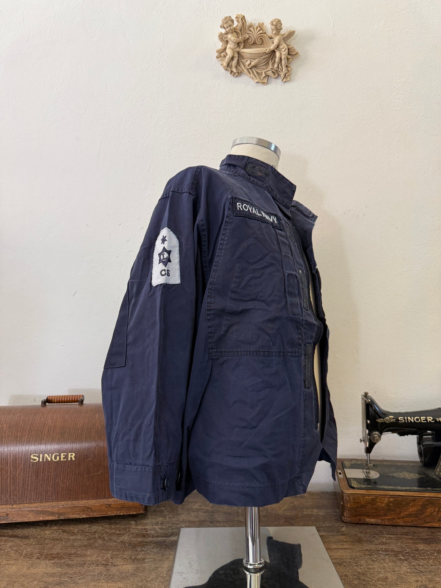 Vintage British Royal Navy Jacket “S”