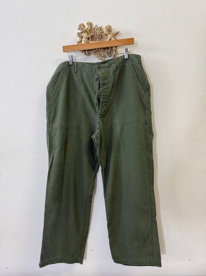 Vintage Fatigue Pants Us Army “W38”