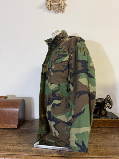 Vintage Woodland Field Jacket M65 Us Army “L/XL”